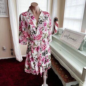 SHOW ME YOUR MUMU Brie garden of blooms robe swim cover bridal robe